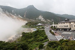 Hakone - bergstation Owakudani