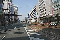Hiroshima - straatbeeld