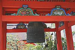 Kyoto - Kiyomizu-dera tempel; de tempelklok