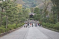 Kyoto - toegangsweg tot tempel