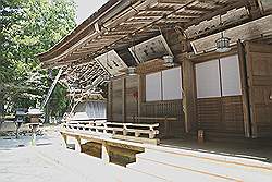 Koyasan - tempel van Sannoin (Sannion shrine)