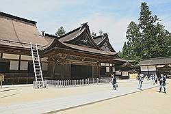 Koyasan - de Kongobuji tempel