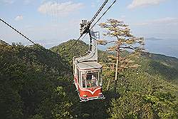 Miyajima - de kabelbaan