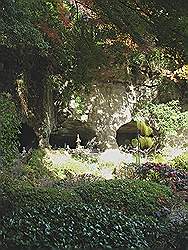 Kamakura - Hokokuji tempel; grotten
