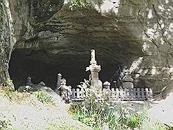 Kamakura - Hokokuji tempel; grotten