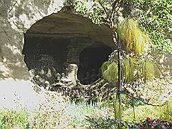 Kamakura - Hokokuji tempel; grotten