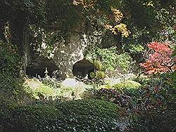 Kamakura - Hokokuji tempel; grotten