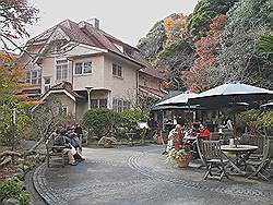 Kamakura - Jomyoji tempel; terras