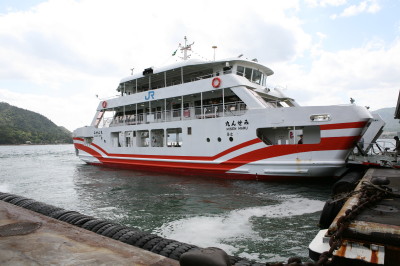 Japan - JR boot naar Miyajima