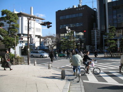 Japan - fietsen mag je overal