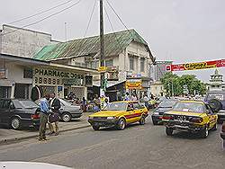 Douala- centrum van de stad