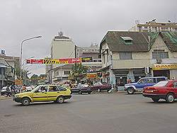 Douala- centrum van de stad