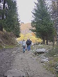 Bergtocht in de herfst