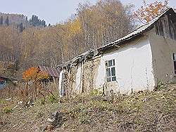 Bergtocht in de herfst - huis