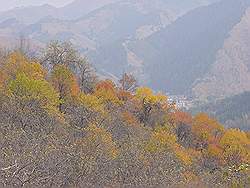 Bergtocht in de herfst - prachtige kleuren