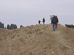 Bergtocht in de herfst