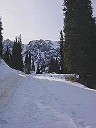 Bergtocht in de winter