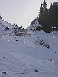 Bergtocht in de winter