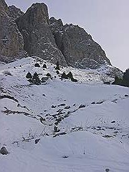 Bergtocht in de winter