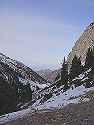 Bergtocht in de winter