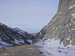 Bergtocht in de winter