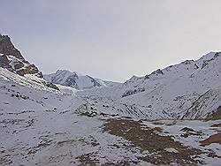 Bergtocht in de winter