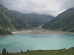 Big Almaty Lake - op weg naar de 'Great Almaty Peak'