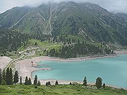 Big Almaty Lake - op weg naar de 'Great Almaty Peak'