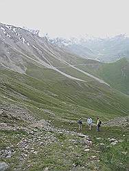 Great Almaty Peak - prachtige uitzichten op de terugweg