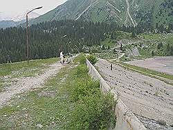 Big Almaty Lake - de stuwdam
