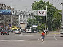 Almaty - straatbeeld