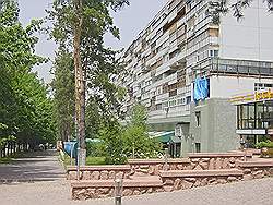 Almaty - flatgebouw