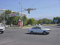 Almaty - straatbeeld