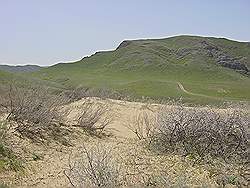 Almaty - de steppe