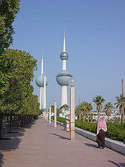 Kuwait stad - Kuwait towers