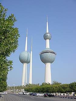 Kuwait stad - Kuwait towers