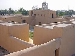 Musea in Kuwait - het rode fort in Jahra