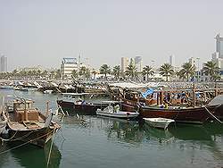 Kuwait stad - vissershaven