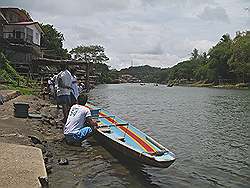 Pagsanjan - begin boottocht