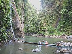 Pagsanjan - de eerste waterval