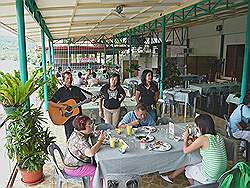 Pagsanjan - Pagsanjan falls lodge, het beginpunt van de boottocht