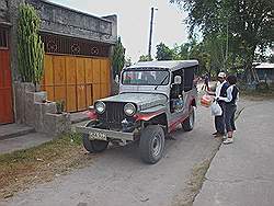 Mount Pinatubo - met de Jeep naar het begin van het looppad