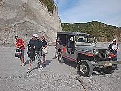 Mount Pinatubo - tijd om te gaan lopen