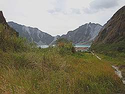 Mount Pinatubo - het kratermeer