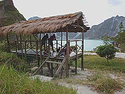 Mount Pinatubo - het kratermeer