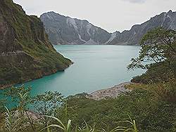 Mount Pinatubo - het kratermeer