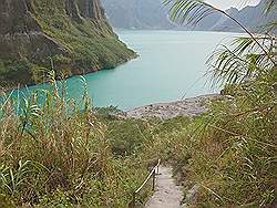 Mount Pinatubo - het kratermeer