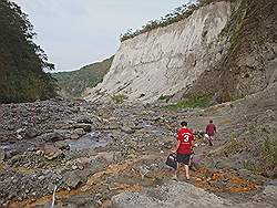 Mount Pinatubo - op de terugweg