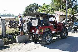 Mount Pinatubo - de Jeep die ons naar de voet van de berg brengt