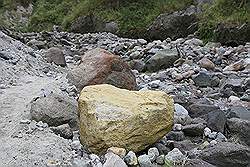 Mount Pinatubo - terugweg; mooie kleuren